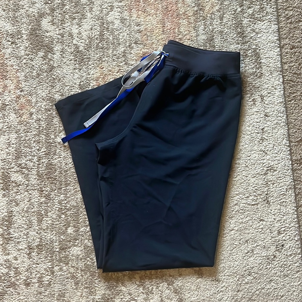 Figs high waisted Livingston pant in night sky